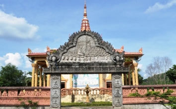 Nét đẹp kiến trúc chùa Khmer ở An Giang